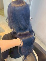 インク サカエ(inq sakae) 髪質改善/カラーエステ/さらつや水光カラー/ネイビーブルー