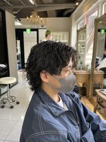 アイズ 海老名(AIZU)&nbsp;サーフカール　スパイラルパーマ　ツイストスパイラル　ウルフ