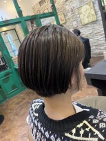 ヘアーラウンジ アンフィ 井土ヶ谷(Hair Lounge Anphi)&nbsp;【BeforeAfter】ショートボブ