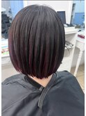 ワインレッド【山口市美容室】【山口市アンブレラカラー】