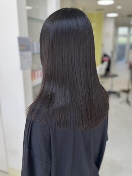 ロン(RON)の写真/【福井駅から車で5分】髪質改善ストレートでクセやうねり、ボリュームを抑えて朝のお手入れも簡単に♪