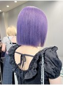 表参道ラベンダーカラー寒色系カラーケアブリーチパープルカラー