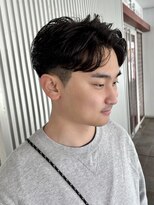 ガーデンヨコハマエスト(GARDEN YOKOHAMA est)&nbsp;ニュアンスパーマ　ツーブロックショート