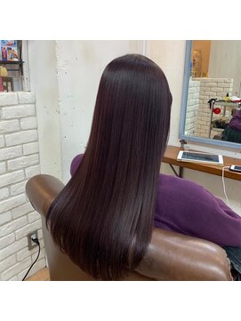 クリーブ 池袋(creeb) パープルブラウン