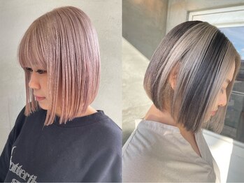 ナイーヴヘア(NAiVE HAIR)の写真/丁寧なブリーチ技術で<外国人風、大人の透け感、なりたい>◎ダメージレス×トレンドの褒められヘアに♪