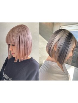 丁寧なブリーチ技術で<外国人風、大人の透け感、なりたい>◎ダメージレス×トレンドの褒められヘアに♪