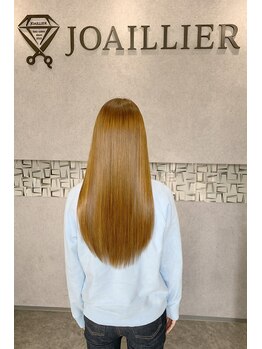 ジョワイエール(JOAILLIER)の写真/《JOAILLIERにしか出せない縮毛矯正》厳選した薬剤・こだわりのアイロン技術によるあらゆる癖に対応可能☆
