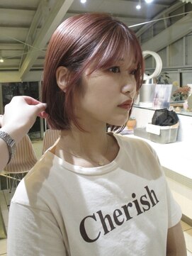 アクアオモテサンドウ(ACQUA omotesando) ◯ボルドーカラー/ピンクベージュ/ブリーチなしダブルカラー