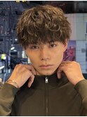 ツイストシャドウパーマ［下北沢/下北沢駅/men's］