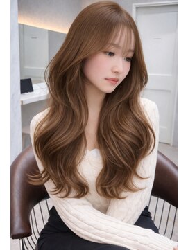 ロンド レア 天神大名店(Lond Le’a) 10代20代30代ミディアムレイヤー似合わせカット大人ガーリー