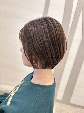 ユニックス ららぽーと湘南平塚店(UNIX) 【丸みが可愛い】ぱつっとグラデーションボブ #20代髪型