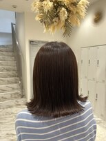 エレノア アネックス銀座(Eleanor) 5分で完成する、働く女性の大人余裕ボブ。