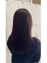 カノエ 下関熊野店(canoe)&nbsp;ブラウン/レイヤー/髪質改善縮毛矯正/髪質改善/韓国風/韓国ヘア