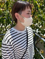 ツイギー 宮西店(TWiGGY) 刈り上げショートボブ