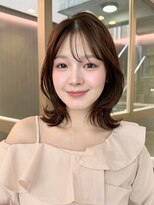 フォト 新宿(foto) ミディアムヘア/レイヤースタイル/ミルクブラウン