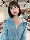 癖毛さん必見◎まとまるタッセルボブ