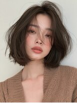 ケイバイミシェリー(kei by misherry)&nbsp;ヘーゼルベージュボブ結べるくびれボブミディアムレイヤー個室