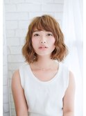 カジュアルウェーブボブ/かわいい◎20代30代40代50代