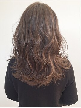 アーツヘアー JR上熊本駅店(ARTS@HAIR) ∇ゆるリッチモノトーン×セミロング