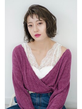 トゥルーブバイファースト(trove by first) ハイライト×ウェーブボブ