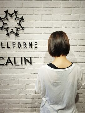 ヘア スパ ビューティー エールフォルム(HAIR SPA BEAUTY YELLFORME) ふんわりショートボブ