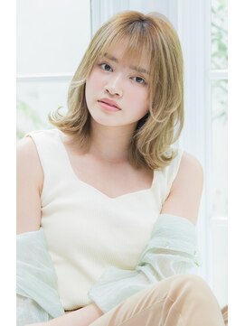 ブリッジ バイ ネオリーブ 綱島店(bridge by neolive) 《Bridge by neolive》大人可愛いくびれセミディ