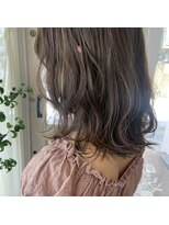 ジジ ヘアワークス(gigi hair works) ヌーディアッシュ×highlight☆chika