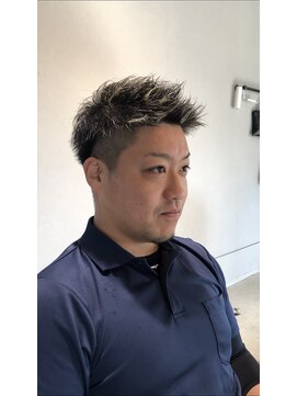 メンズヘアー スパイス 鍋島(Men's Hair SPICE) メッシュショート