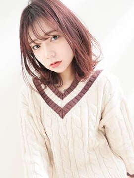 ユアーズ 四街道店(HAIR&NAIL YOURS) 大人ふんわりフェアリーミディアムヘア 鎖骨ミディアム