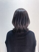 エルメ バイ アンフィー(Elme by anphi)&nbsp;【Elme　八柱】大人かわいいレイヤーボブ×ラベンダーアッシュ