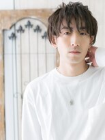 グルーミングサロン バーバー キャッスル 北浦和西口(Grooming salon Barber Castle)&nbsp;眼差し優し気◎束感ショートウェットヘアL