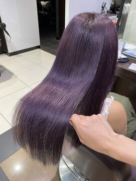 ゼスト フィーノ(ZEST fino) 【ZEST立川 橋本姫奈】髪質改善トリートメント×ムラサキ