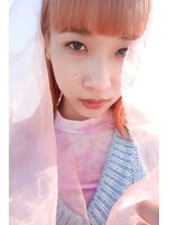 アンドスタイル(&style)&nbsp;【大名店　江藤】オレンジベージュ　ケアブリーチ