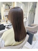 ロングヘア×髪質改善ヘアケア