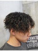 センターパートツイスパ！カッコ良くにしかならないよ！