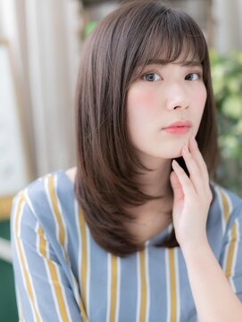 カバーヘア ブリス 志木南口駅前店(COVER HAIR bliss) ■ショコラアッシュうるツヤワンカール201-2志木20代30代40代