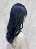 ブルーブラックカラー