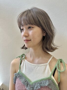 ロンドブルーム 天神大名店(Lond Bloom) 10代20代30代韓国ボブ髪質改善切りっぱなしボブ似合わせカット