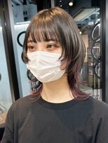 アルバム 池袋(ALBUM)&nbsp;くびれウルフインナーパープル_ピンクベージュ_ba429083