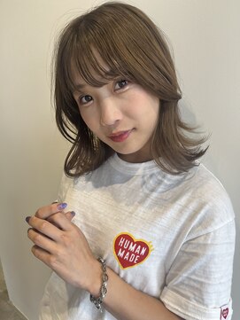 イオス(EOS) ハイトーンベージュ　ダブルカラー　サンドベージュ　/YUKA