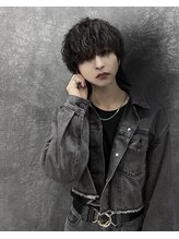 【マッシュウルフ/ツイストスパイラル】［メンズ/メンズ/メンズパーマ/スパイラルパーマ/マッシュウルフ］