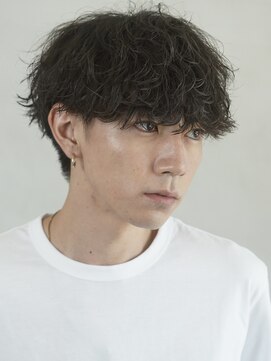 エリマ  茅ヶ崎(elima) 波巻きスパイラルパーマツイストスパイラルパーマメンズマッシュ