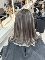 ブレンド 渋谷(BLend)&nbsp;ハイライトブルージュマチルダボブインナーグレージュ