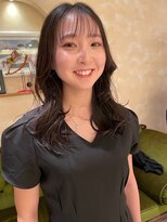 セミロング・暗髪ロング・レイヤー・銀座日比谷有楽町20代30代