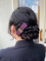 フリースタイル(Free Style)&nbsp;編み込みアレンジ《筑西市フリースタイル》