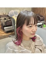 アデプト 金町店(adept)&nbsp;【adept金町店　石崎Style】イヤリングカラー×ロブ