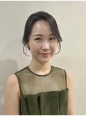 つるんとタイトシニヨン