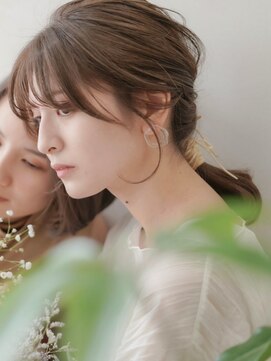 マロウイヴ(mallow eve) 紐アレンジ/アースカラー/グレージュカラー/ニュアンスカラー