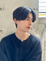 ルービック 江坂(Rubik's)&nbsp;センターパート ニュアンスパーマ ワンカールパーマ ビジネス