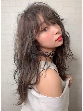 ニスル 上尾店(NISURU) 似合わせカット/大人ガーリー/ダークアッシュ/着物/上尾/上尾駅